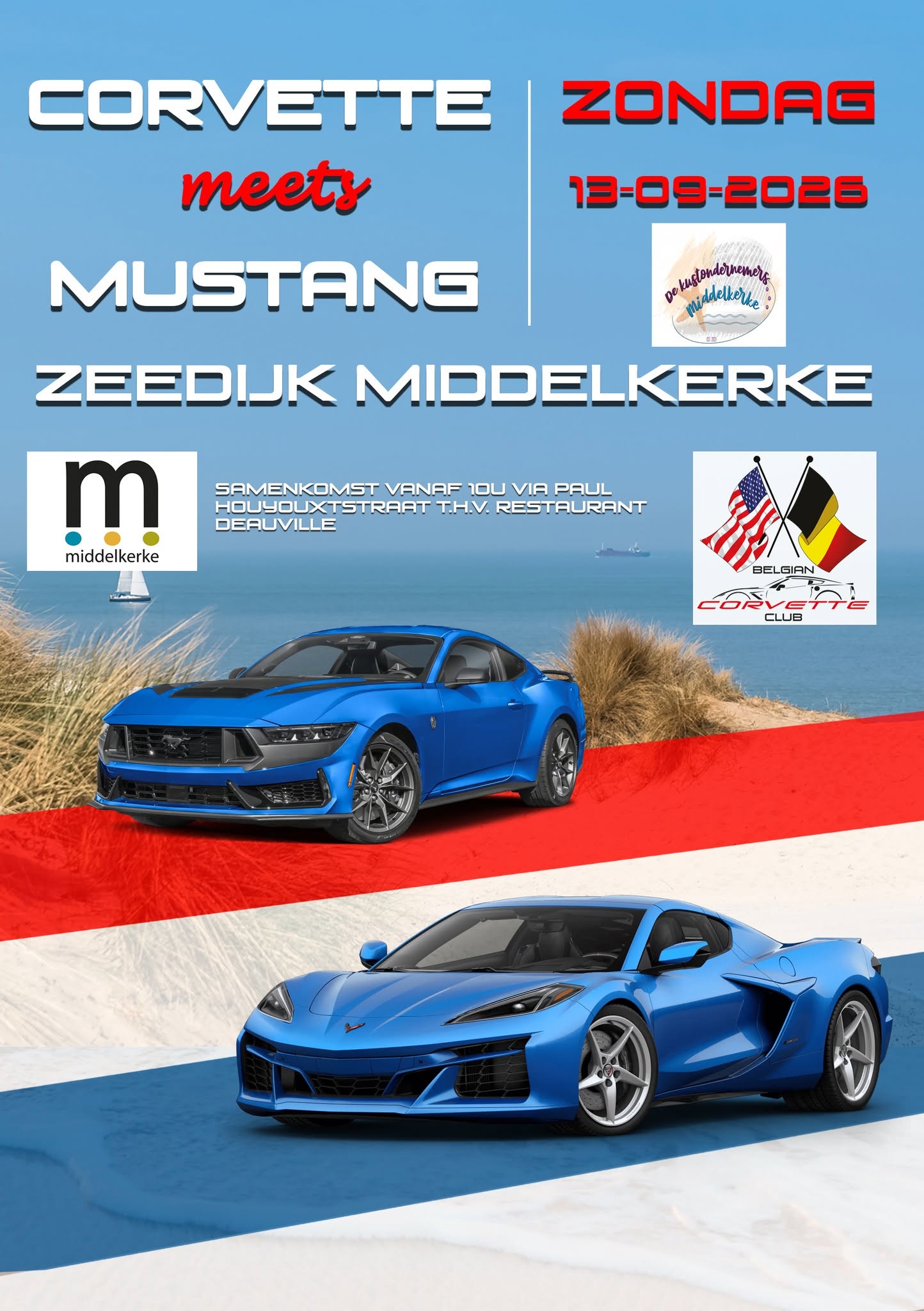 BALADE AMICALE 13 SEPTEMBRE MFC ( MIDDELKERKE ) 🇺🇸🌊